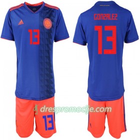 Kolumbija Dres Gonzalez 13 Dječji Gostujući Svjetsko prvenstvo 2018